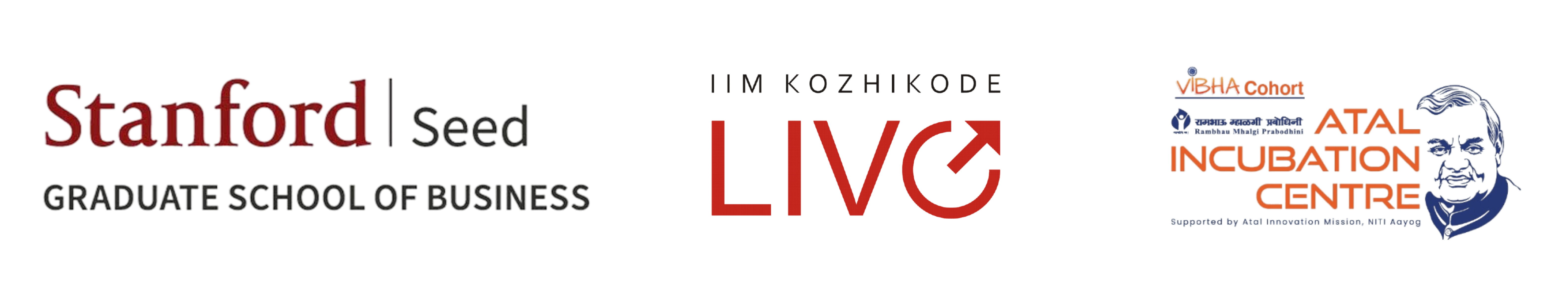 Stanford Seed, IIM Kozhikode LIVE, and Atal Incubation Centre